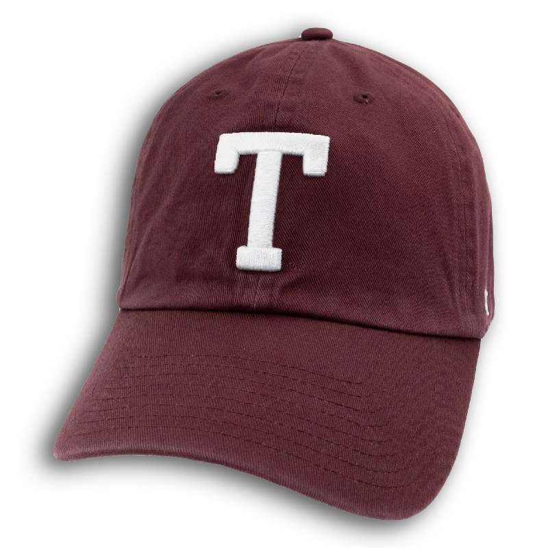 Texas A&M Maroon Block T Clean Up Hat