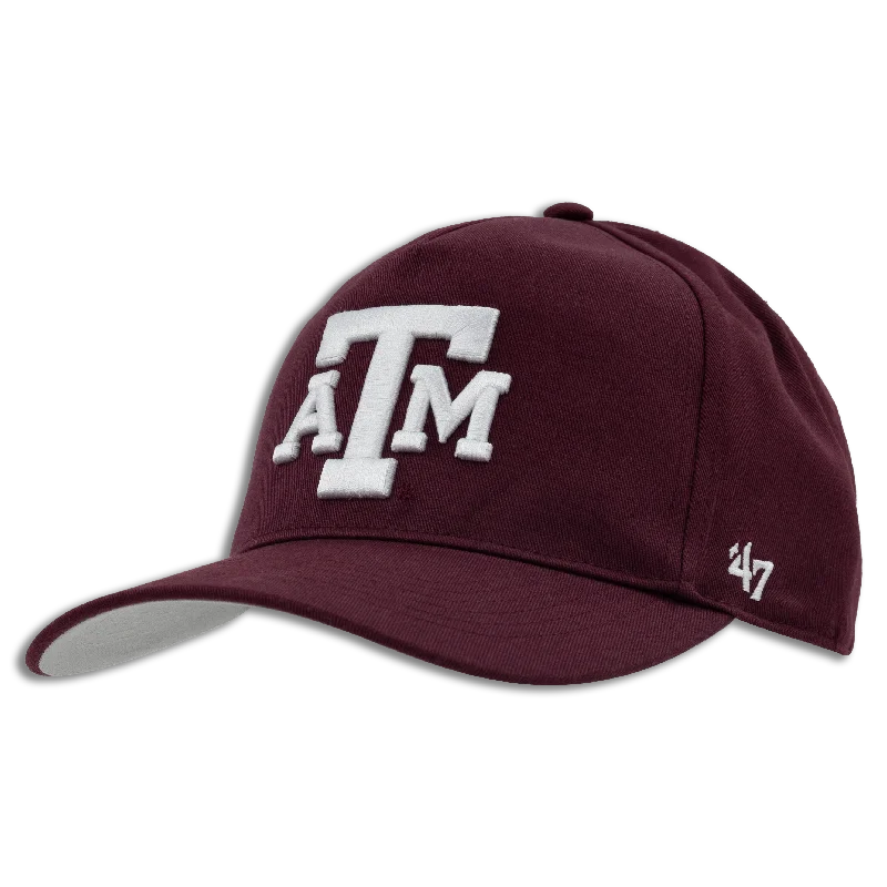 Texas A&M Block Atm Structured Hitch Maroon Hat