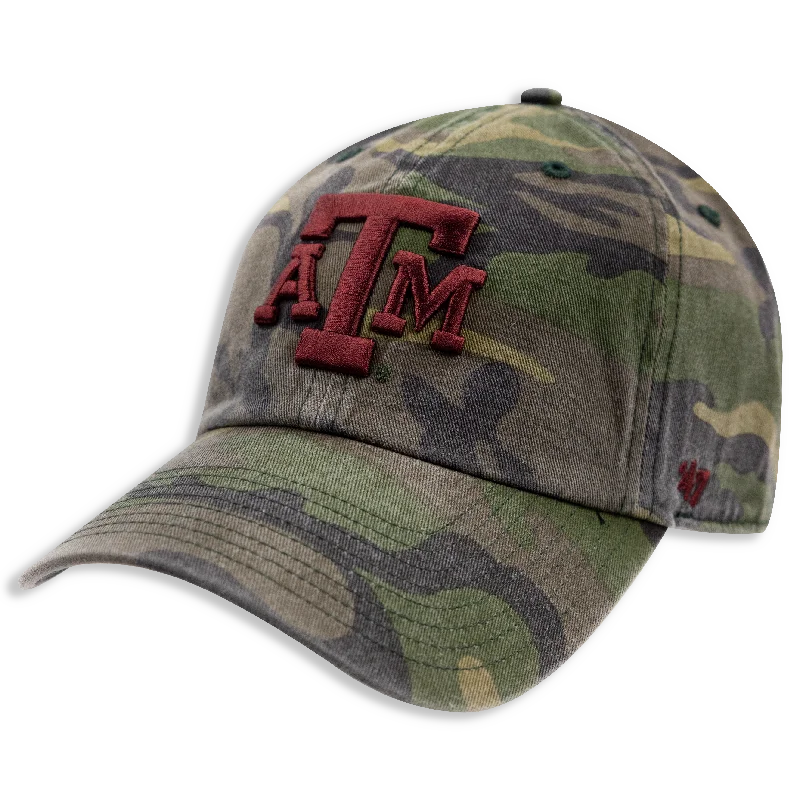 Texas A&M '47 Clean Up Camo Hat