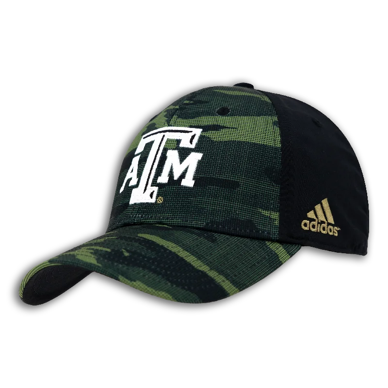 Texas A&M Adidas Camo Structured Hat