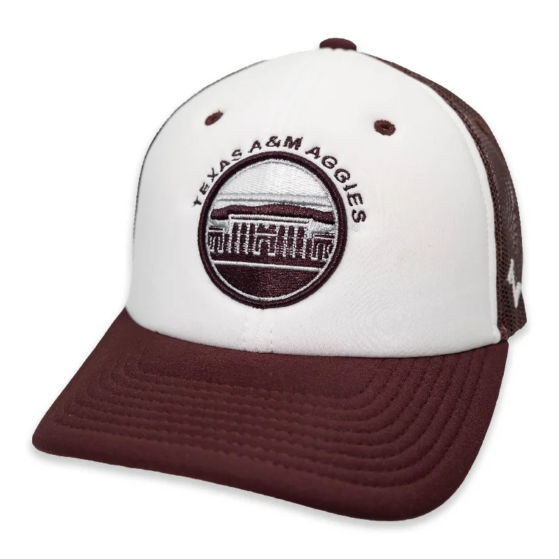 Texas A&M Aggies Fan Focus Foam Circle Panel Mesh Hat