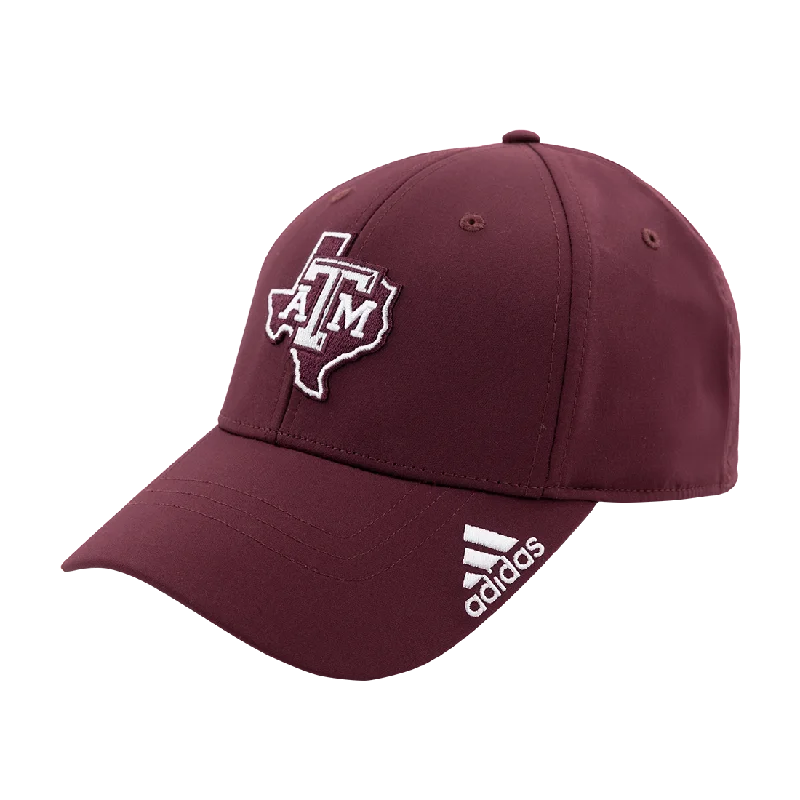 Texas A&M Adidas Maroon Lonestar Structured Polyester Hat