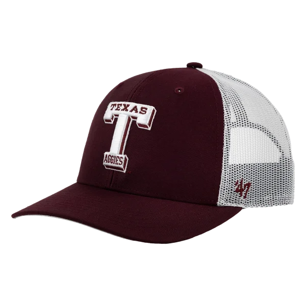 Texas A&M Trucker Block Hat