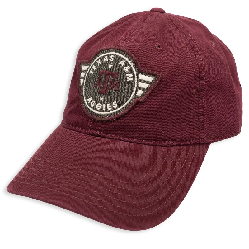 Texas A&M Aggies Maroon Wings Hat